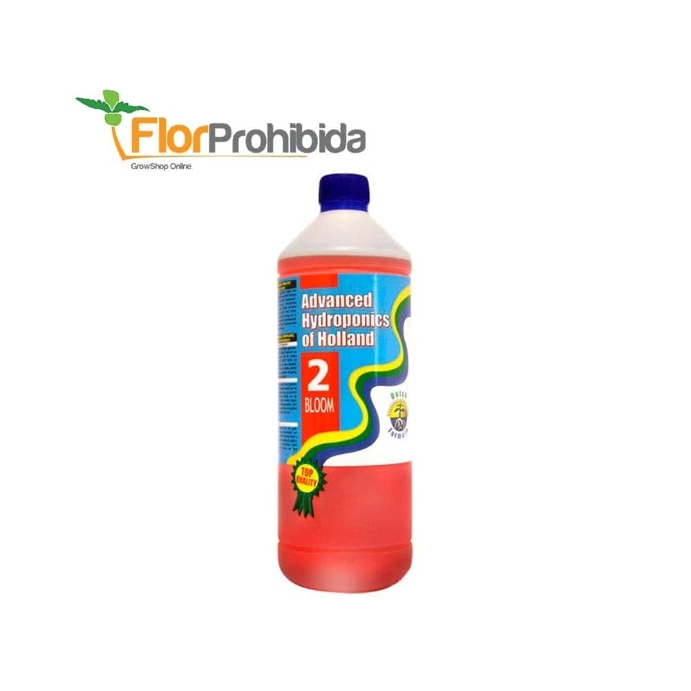 Dutch Formula Bloom 2 (Advanced Hydroponics) - Abono para cultivo hidropónico.