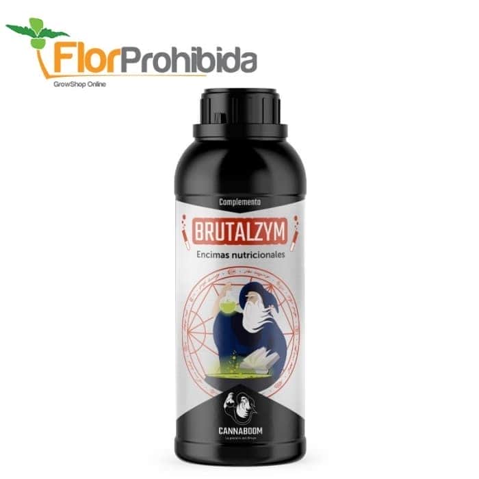 Brutalzym de Cannaboom - Enzimas para marihuana. Envase de 1 litro.