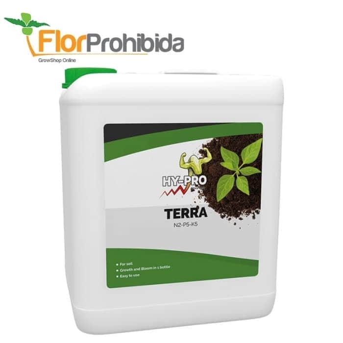 Terra de (Hy-Pro). Abono para crecimiento de marihuana.