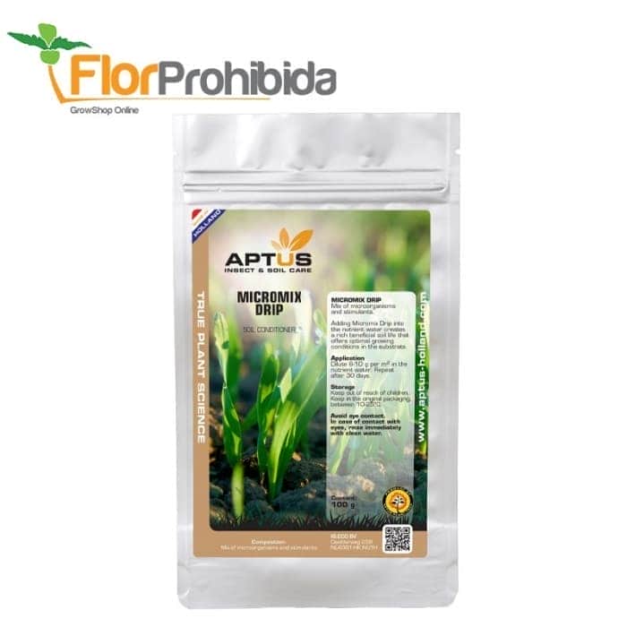Micromix Drip de Aptus, envase de 100g.