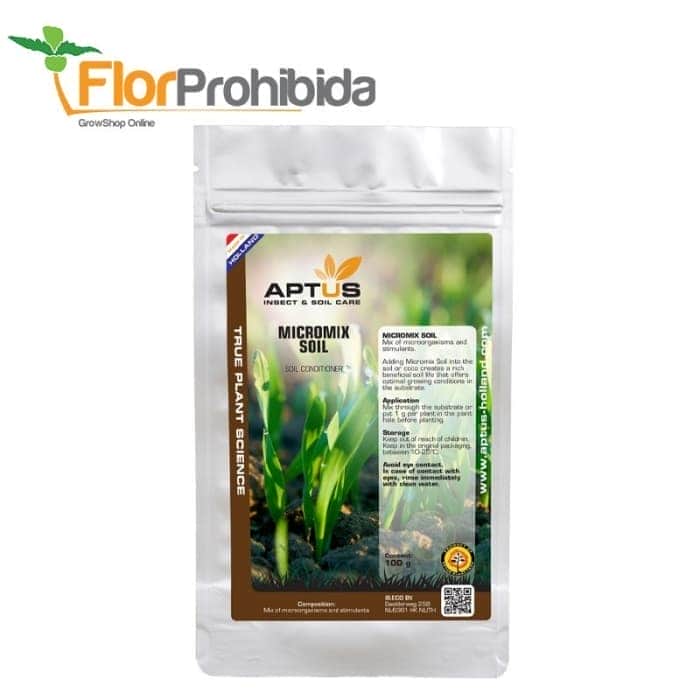 Micromix Soil de Aptus, envase de 100 g.