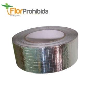 CINTA ADHESIVA BRILLO METAL REFORZADO 50MTRS