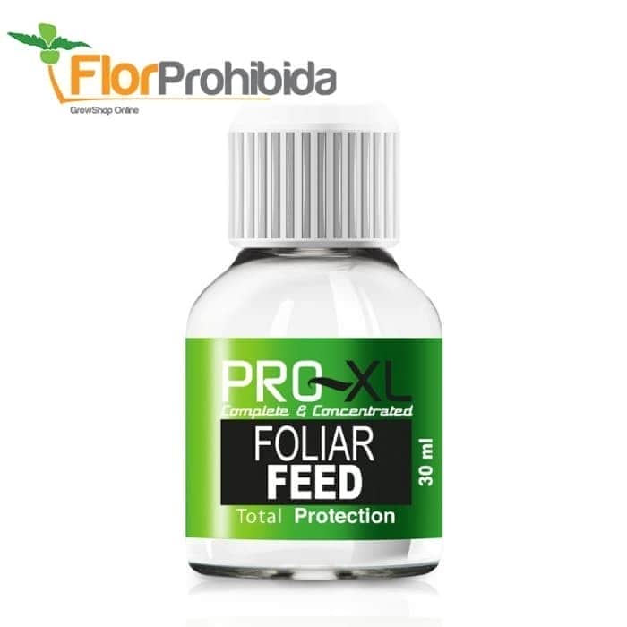 Foliar Feed de Pro-XL, envase de 30 ml.