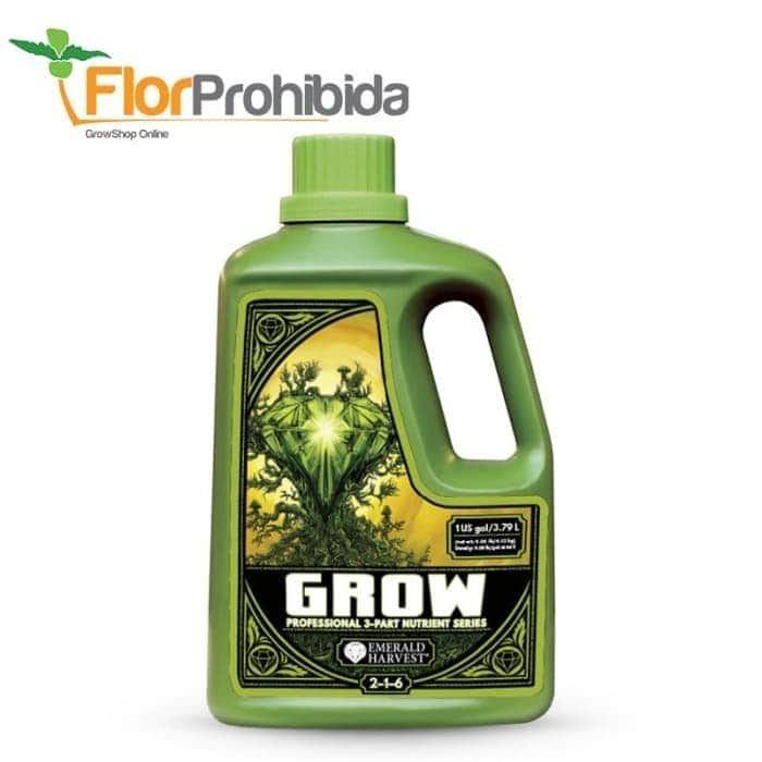 Grow part 3 de Emerald Harvest, envase de 3,79L.