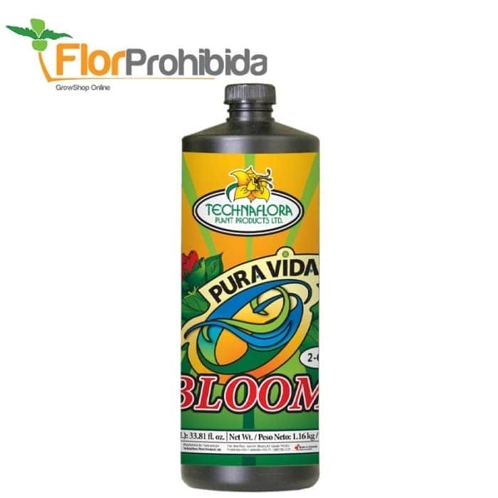 Pura Vida Bloom de Technaflora, envase de 1L.