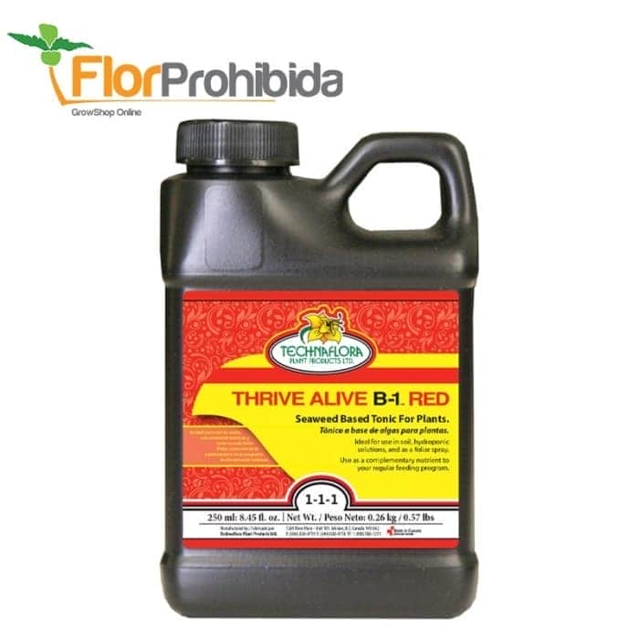 Thrive Alive B-1 Red de Technaflora. Envase de 500ml.