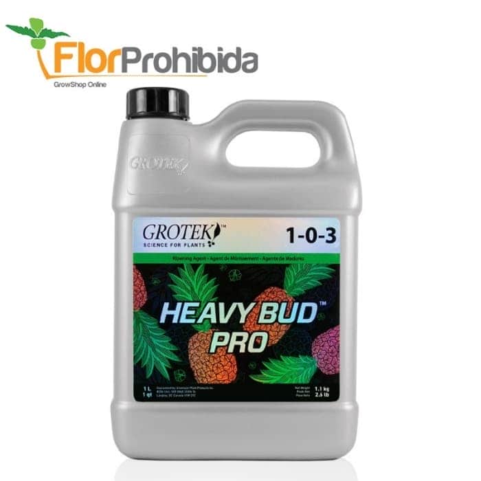 Heavy Bud Pro de Grotek - Formato de 1L - Estimulador de floración.