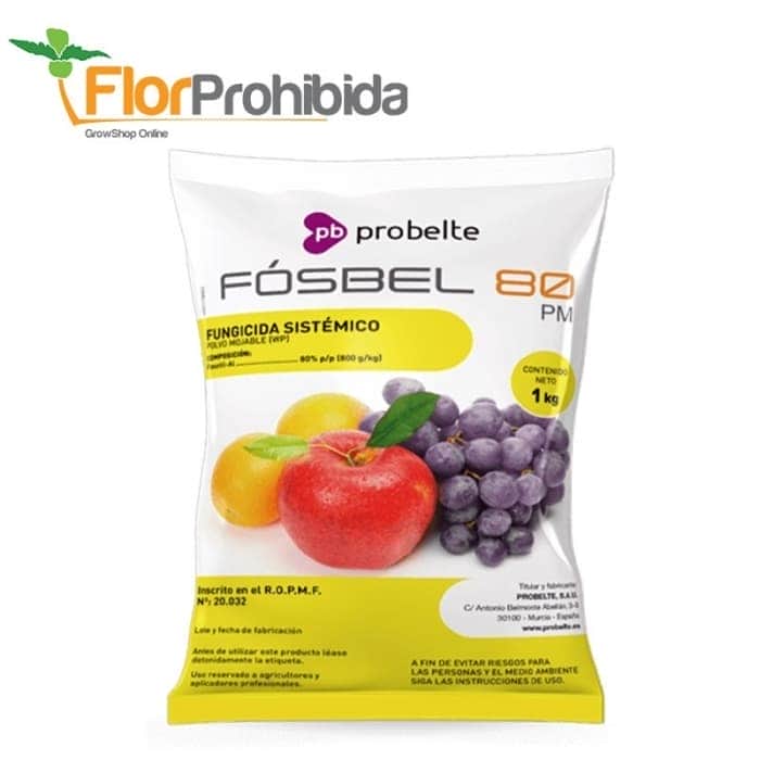 Fosbel 80 PM (Probelte) - Fungicida sistémico para marihuana.