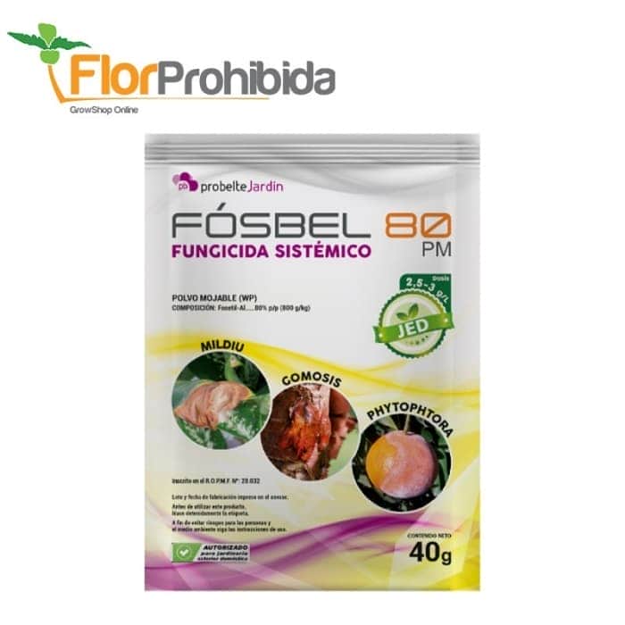 Fosbel 80 PM (Probelte) - Fungicida sistémico para marihuana.
