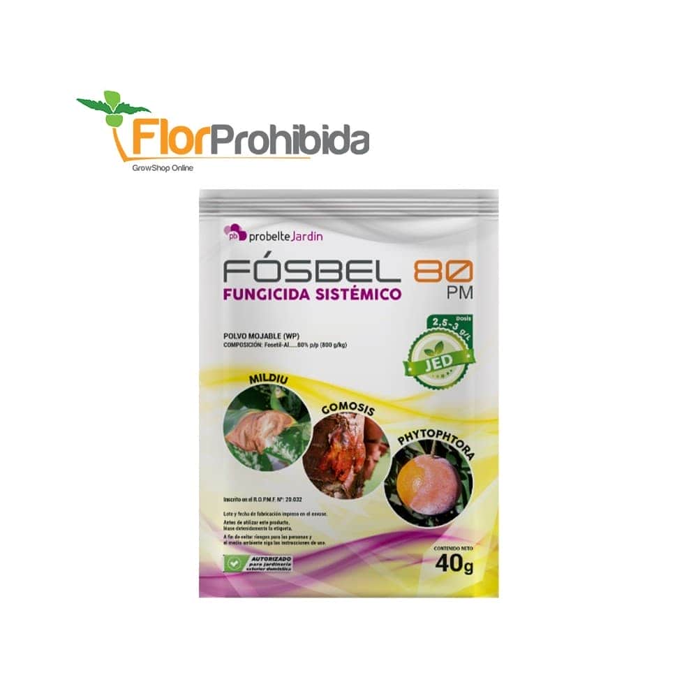 Fosbel 80 PM (Probelte) - Fungicida sistémico para marihuana.