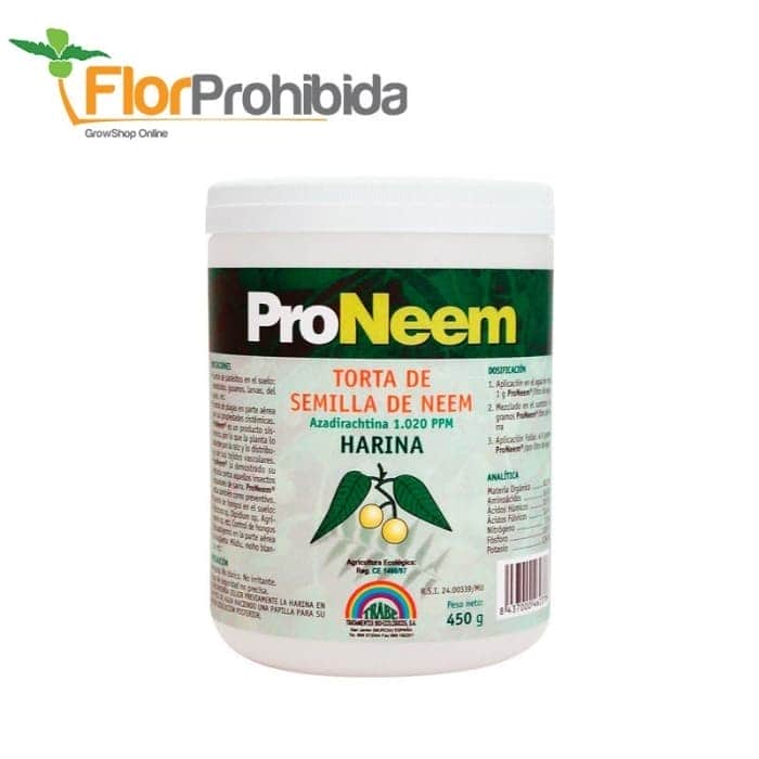 PRONEEM 450gr - INSECTICIDA A BASE DE EXTRACTO NEEM EN POLVO