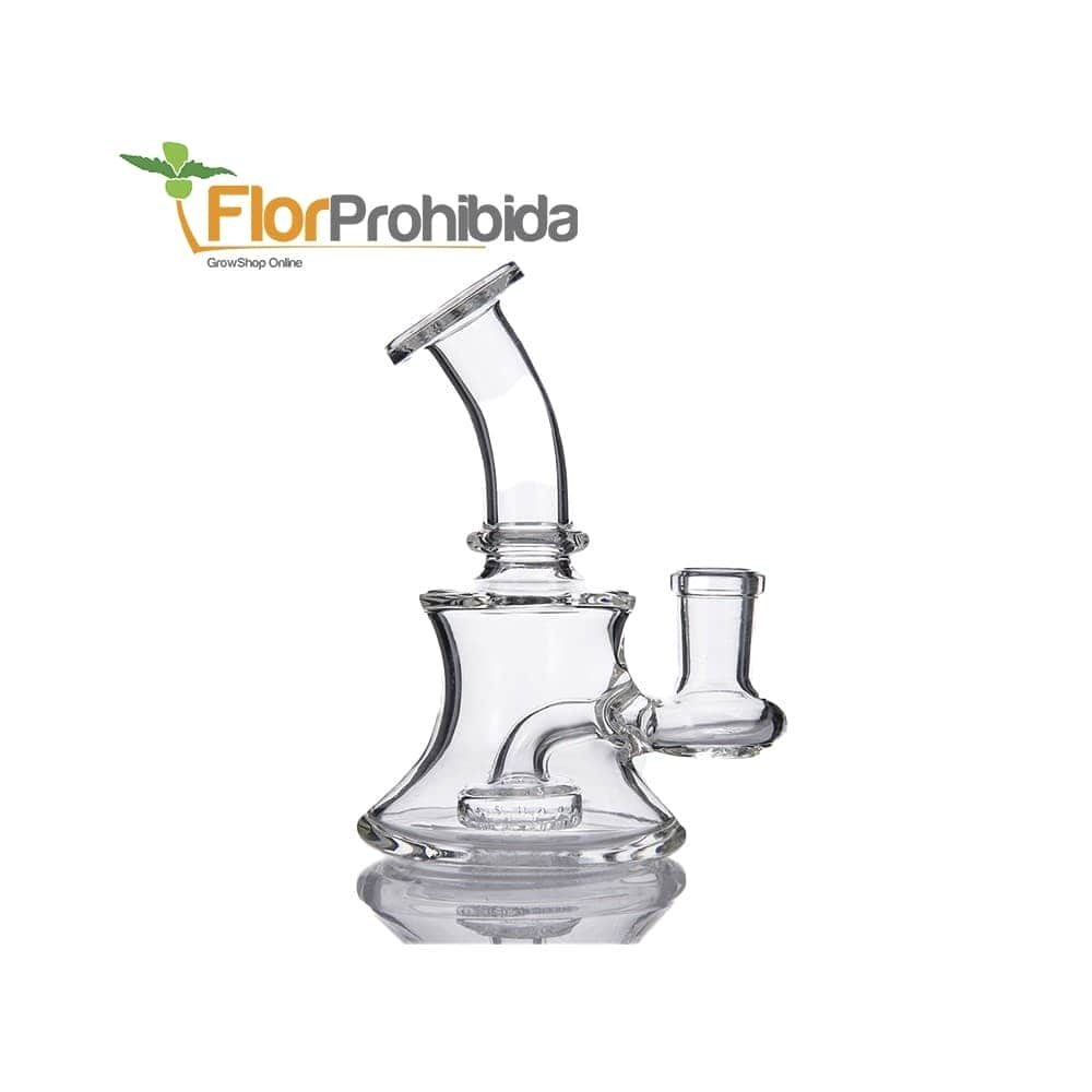 BONG CRISTAL CURVADO PARA AGUA 12,7CM