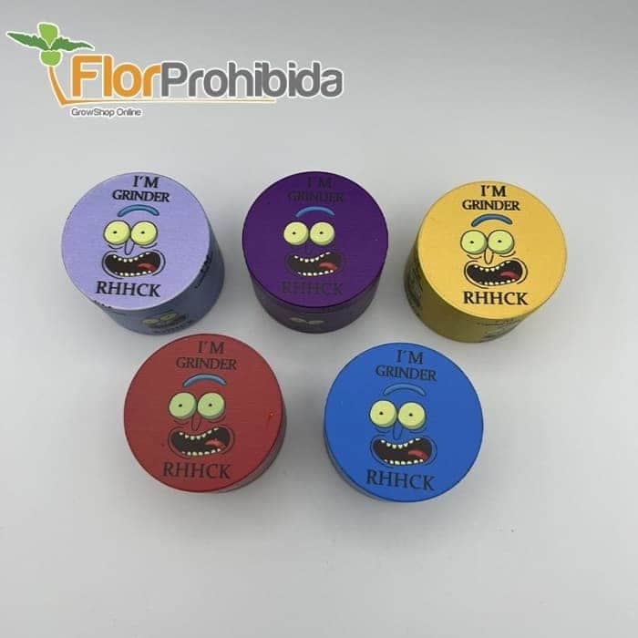GRINDER RICK Y MORTY 4 PARTES 61MM