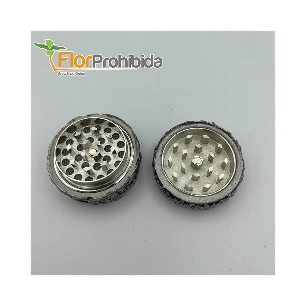 GRINDER HOJAS PLATA 3 PARTES 52MM