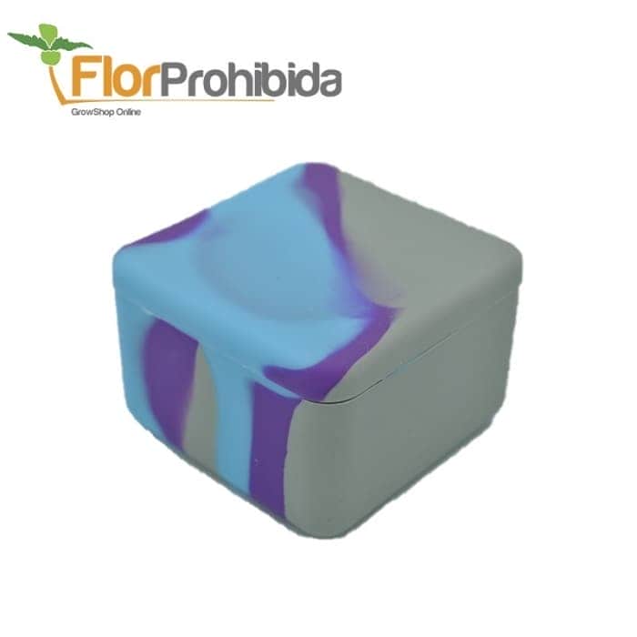 BOTE SILICONA CUBO 57MM