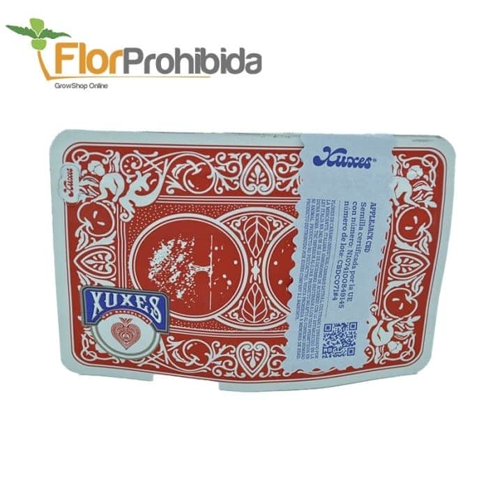 FLORES APPLEJACK CBD (Xuxes) PARTE TRASERA
