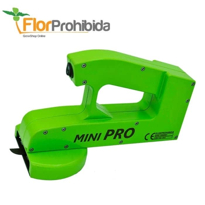 Peladora de cogollos Mini PRO FP. Peladora de cogollos manual y eléctrica