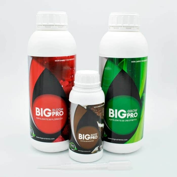 TRIPACK (Big Nutrients Pro) FORMATO GRANDE DE 1L