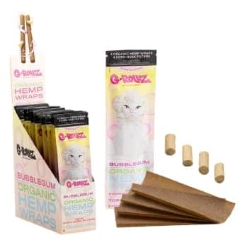 Blunt de Chicle de la marca G-Rollz con 4 unidades más filtros.