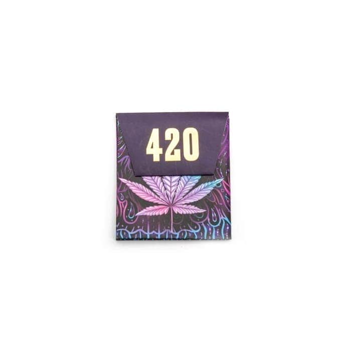 Estuche magnético  para mezclas cerrado, modelo 420 lila.