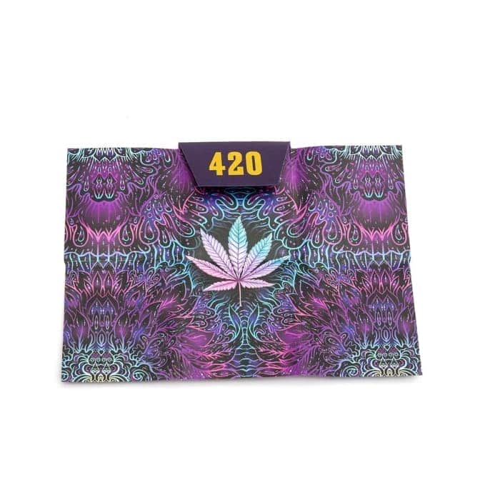 Estuche magnético  para mezclas abierto, modelo 420 lila.