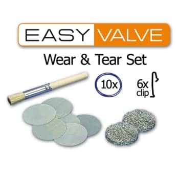 JUEGO DE PIEZAS DE DESGASTE EASY VALVE (VOLCANO)