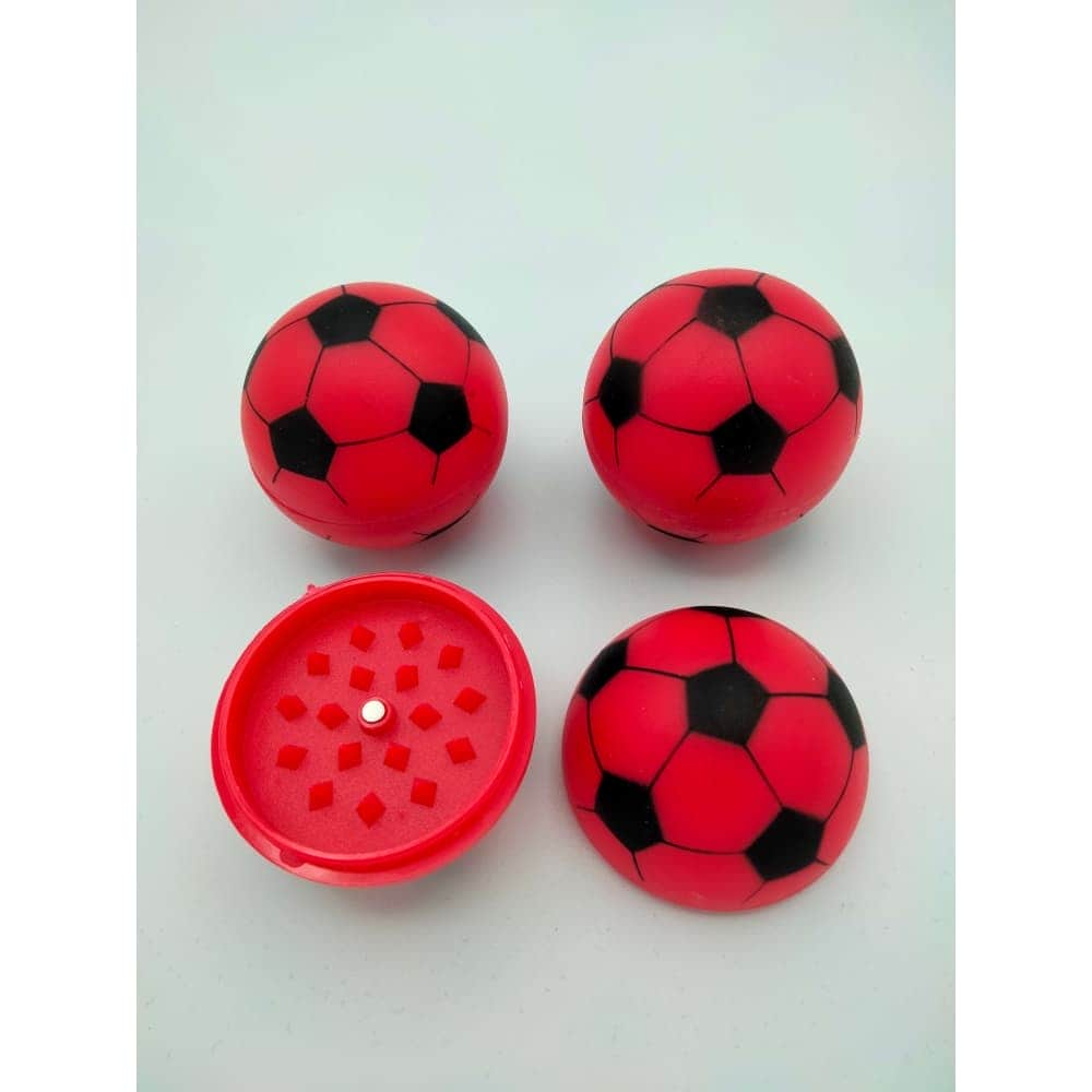 Grinder bola de fútbol de plástico con imán.