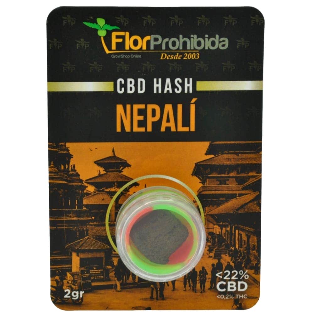 Hachis CBD Nepali FP con un 22% de CBD