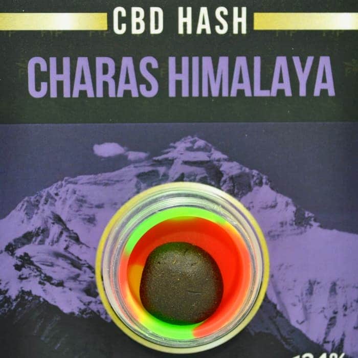 Hachis CBD Charas Himalaya FP - Envase de 2gr de silicona