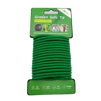Alambre blando de color verde Spiderlux. Longitud de 8 metros