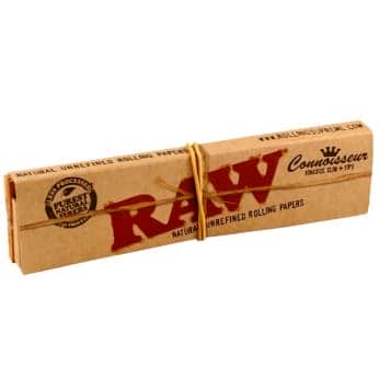 RAW CLASSIC KING SIZE SLIM CONNOISSEUR Librillo largo con cartones