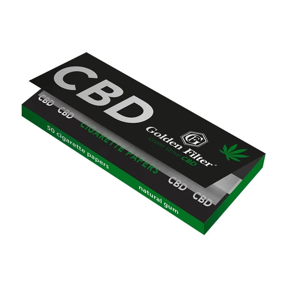 Papel con CBD Green Verve de tamaño regular