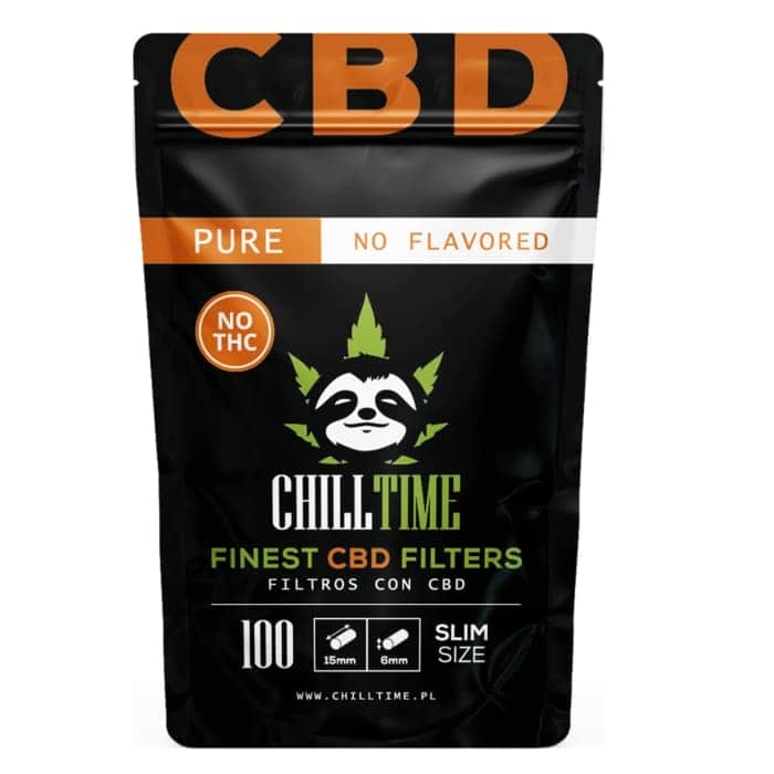 Filtros CBD tamaño Slim. Bolsa de 100 boquillas