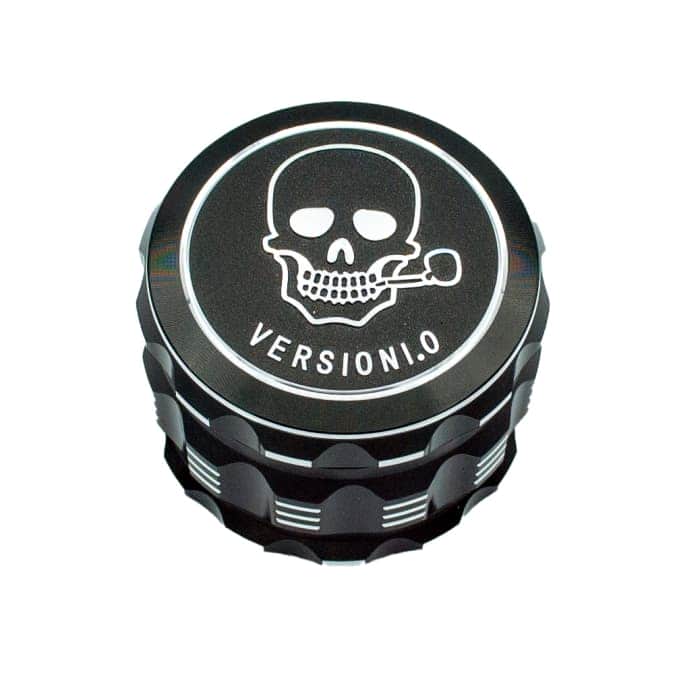 GRINDER CALAVERA FUMADORA 4 PARTES 61MM Con polinizador.