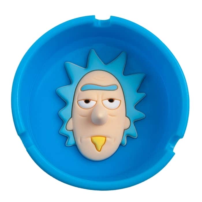 CENICERO RICK Y MORTY Rick en azul.