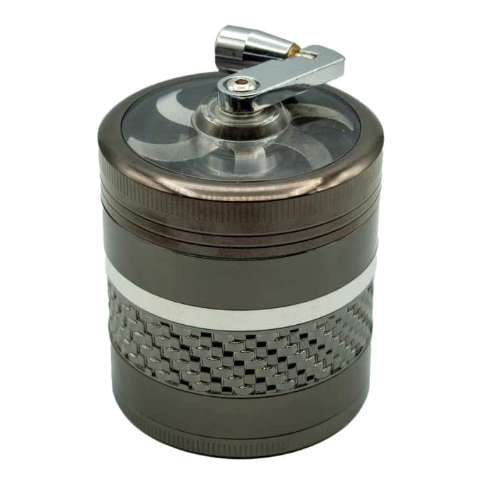 GRINDER MOLINILLO ANTRACITA 4 PARTES 62MM Vista frontal.