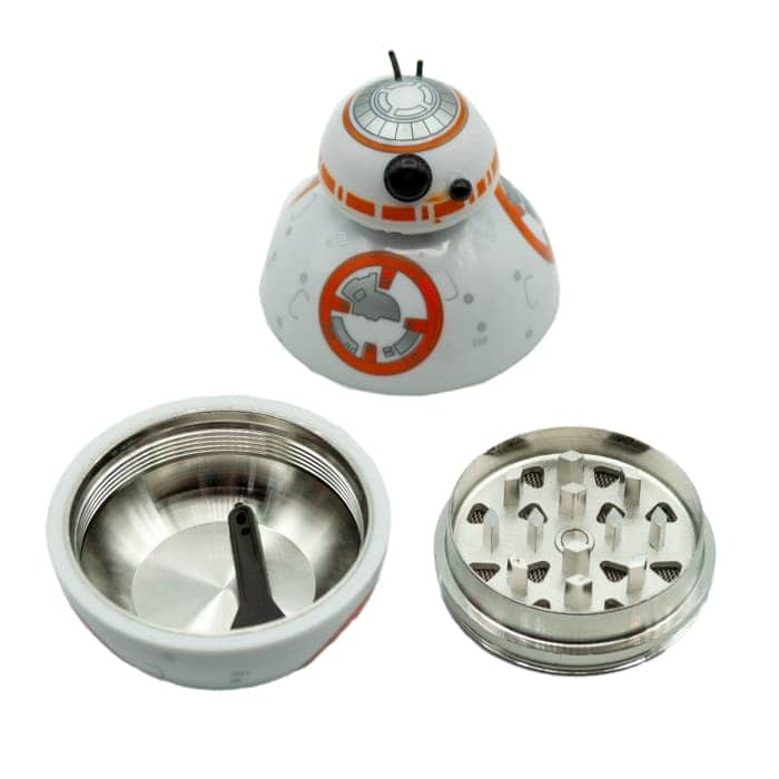 GRINDER BB-8 STAR WARS 3 PARTES 50MM Desmontado.