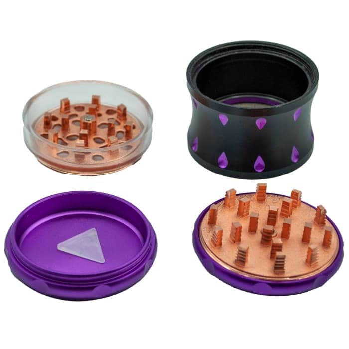 Partes del grinder con polinizador SenSual de 64mm de diámetro