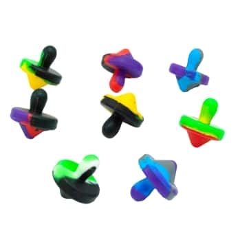 CARB CAP CORTO SILICONA 25MM Colores variados.