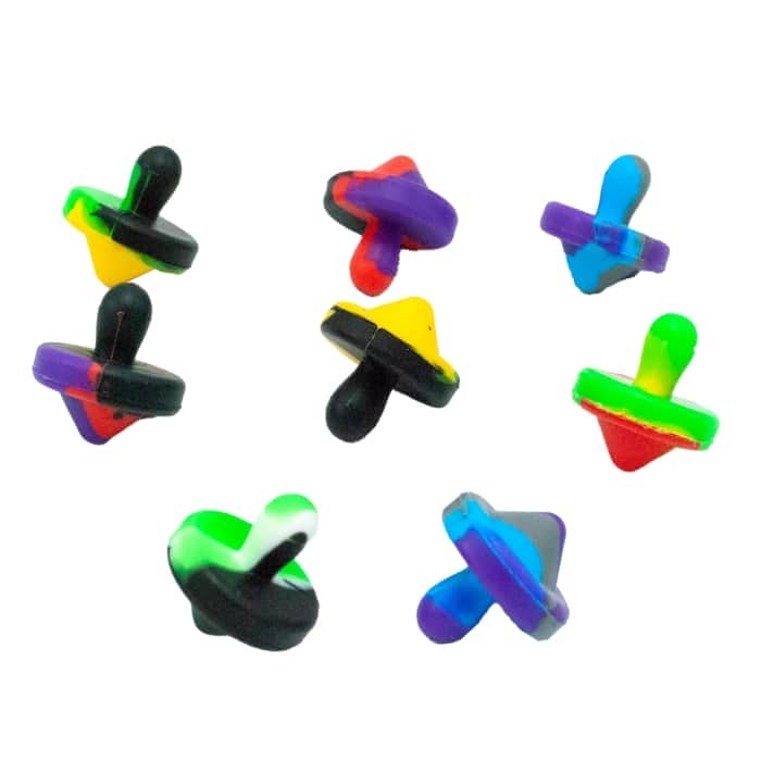 CARB CAP CORTO SILICONA 25MM Colores variados.