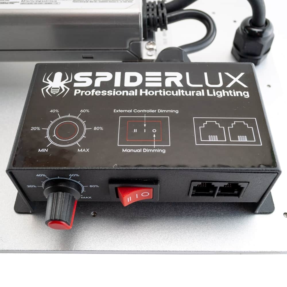 Potenciometro / dimmer del foco led 130w Spiderlux Modelo Q para cultivo interior