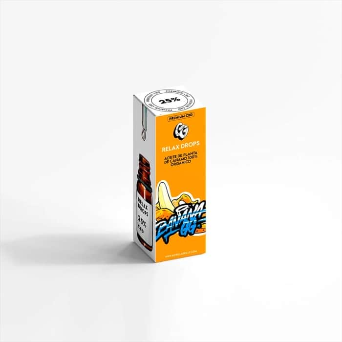 ACEITE CBD 25% 2500MG RELAX DROPS (Gorilla Grillz)