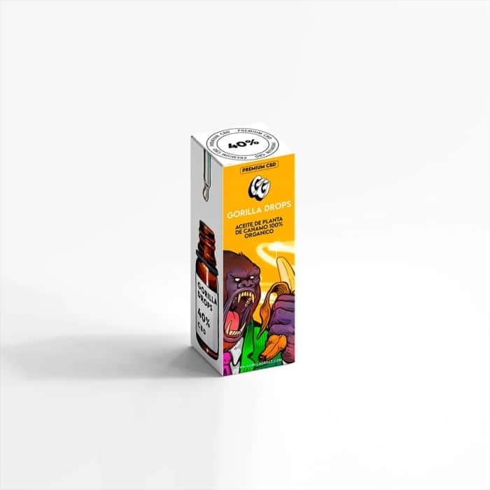 ACEITE CBD 40% 4000MG GORILLA DROPS (Gorilla Grillz)