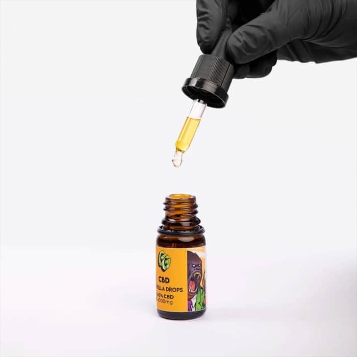 ACEITE CBD 40% 4000MG GORILLA DROPS (Gorilla Grillz)