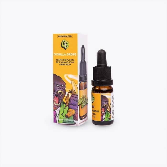 ACEITE CBD 40% 4000MG GORILLA DROPS (Gorilla Grillz)