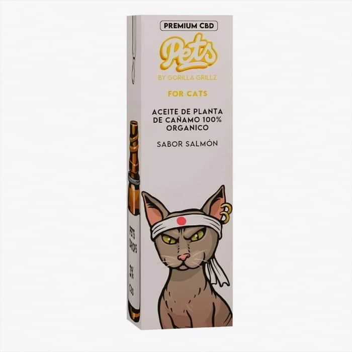 ACEITE CBD GATO SALMON GORILLA GRILLZ