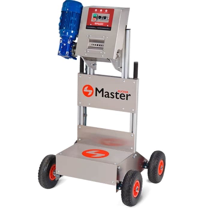 Descogolladora MB Bucker 500 para separar las flores de las ramas de forma automática