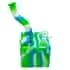 BONG SILICONA CUBO PARA AGUA 90MM