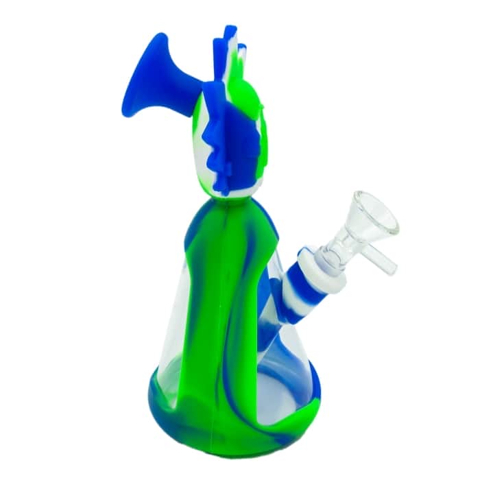BONG SILICONA RICK Y MORTY PARA AGUA 18.8CM