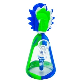 BONG SILICONA RICK Y MORTY PARA AGUA 18.8CM